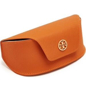 TORY BURCH SUNGLASSES CASE ONLY!! ORANGE WOMENS